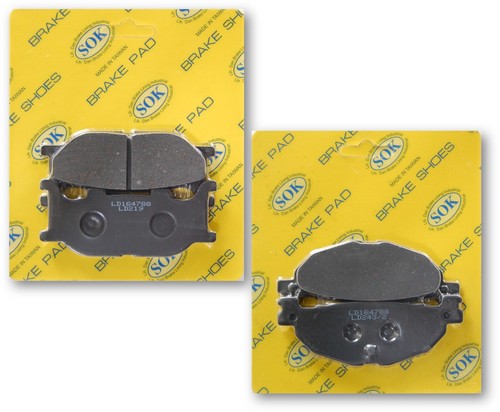 Front rear brake pads - brake, fit